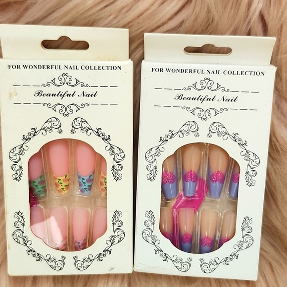 BOGO SALE!! Brand New BEAUTIFUL NAIL False Nails-XL - Picture 1 of 4